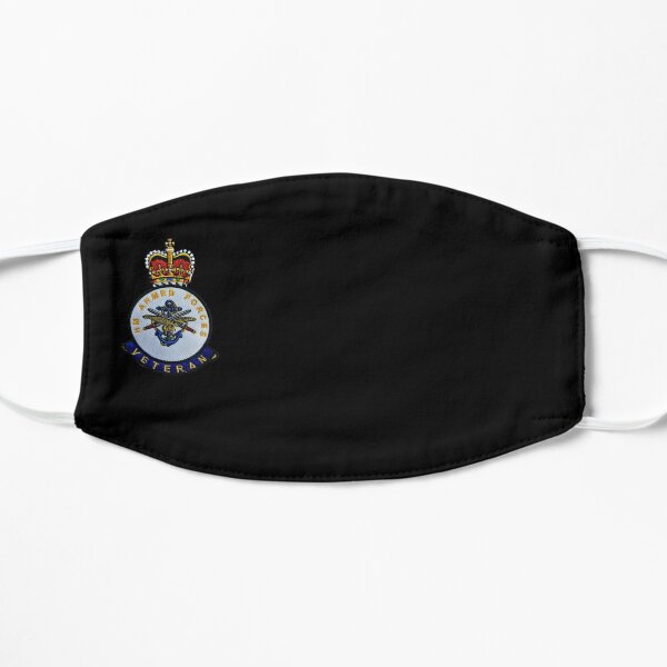 HM Forces Veteran Badge British Veteran Army Original Fabric Mask