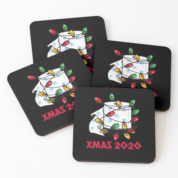 Item preview, Lights and Toilet Paper with Santa Christmas Xmas 2020 funny designed and sold by RKSDesigns.