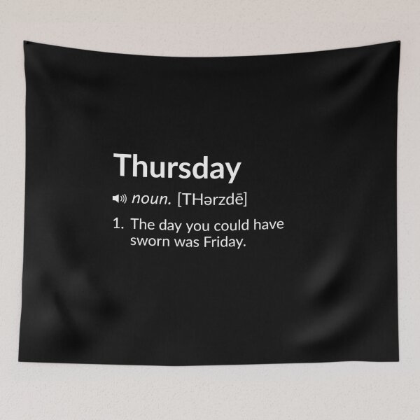 Item preview, Funny Definition: Thursday designed and sold by T-ShirtGuy.