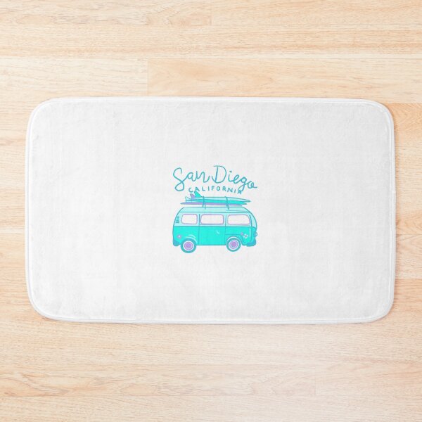 Item preview, San Diego California with surfboards in car designed and sold by Kate15080.