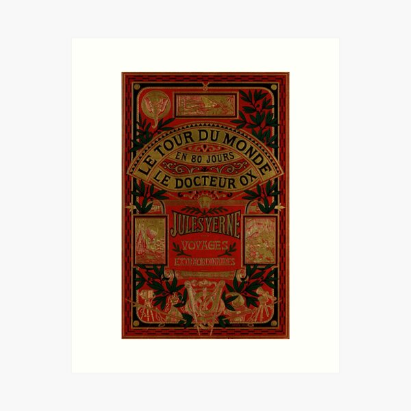 Jules Verne Art Prints Redbubble