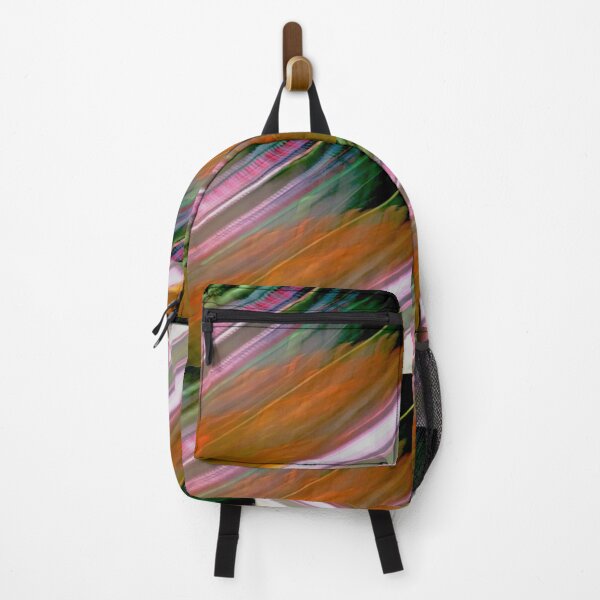 Item preview, Flashing diagonal orange red pink green speeding light trails designed and sold by glowvim.