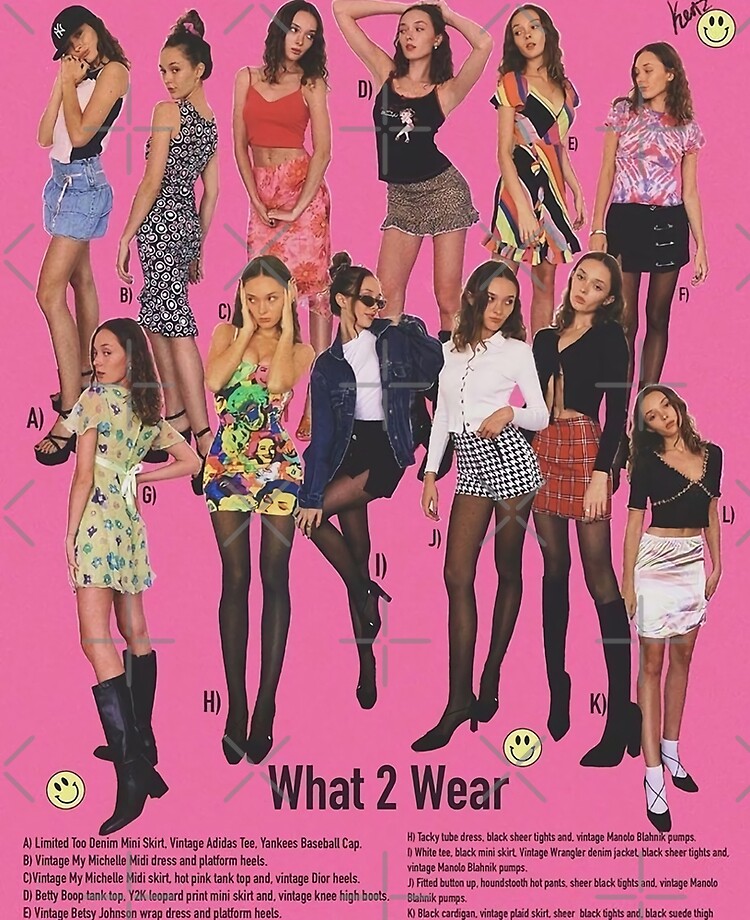 Y2k 2000s fashion magazine aesthetic