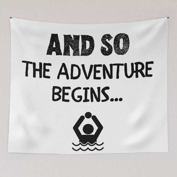 Item preview, Water polo: And so the adventure begins designed and sold by TheGreenGoat.