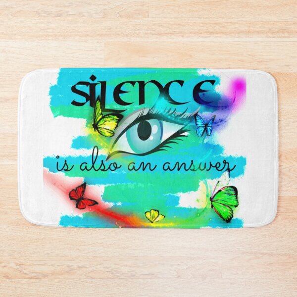 Item preview, Silence Is Also An Answer designed and sold by Inspiretouplift.