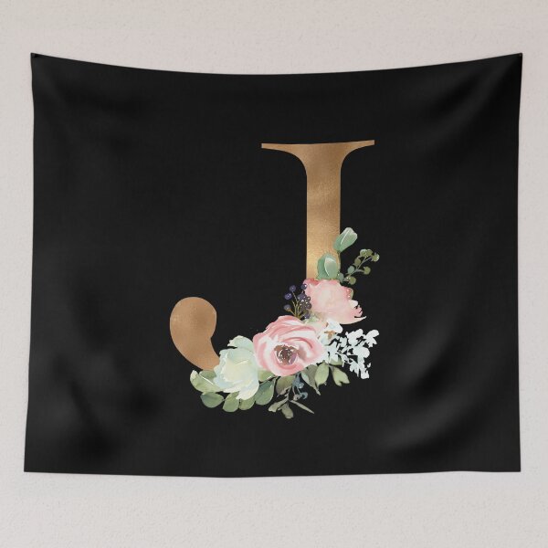 Item preview, Letter J Monogram designed and sold by WisdomInspired.