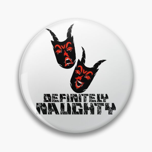 Item preview, Drama Masks Definitely Naughty Christmas Funny designed and sold by RKSDesigns.