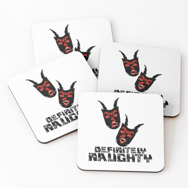 Item preview, Drama Masks Definitely Naughty Christmas Funny designed and sold by RKSDesigns.