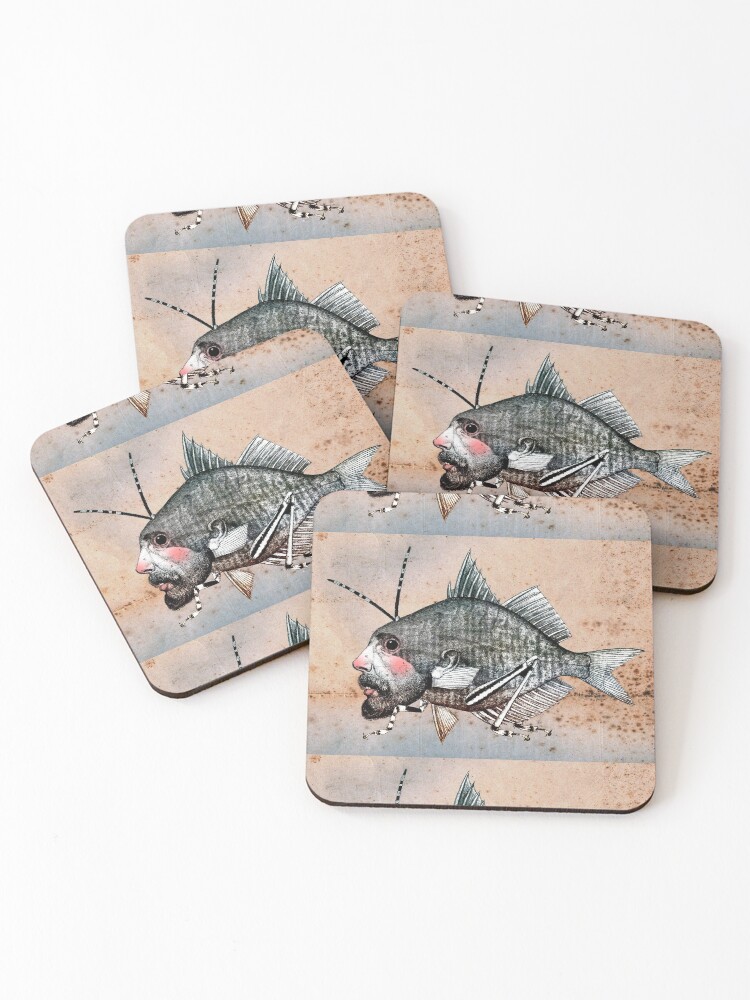 Thumbnail 1 of 5, Coasters (Set of 4), Chimera  designed and sold by -ADE-.