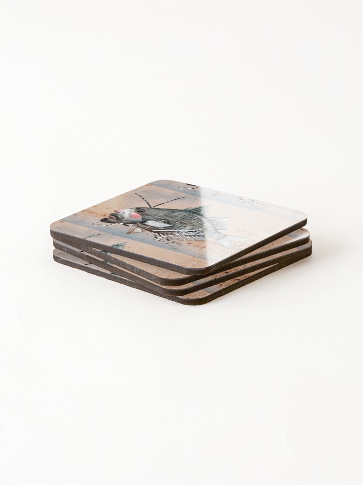 Thumbnail 4 of 5, Coasters (Set of 4), Chimera  designed and sold by -ADE-.