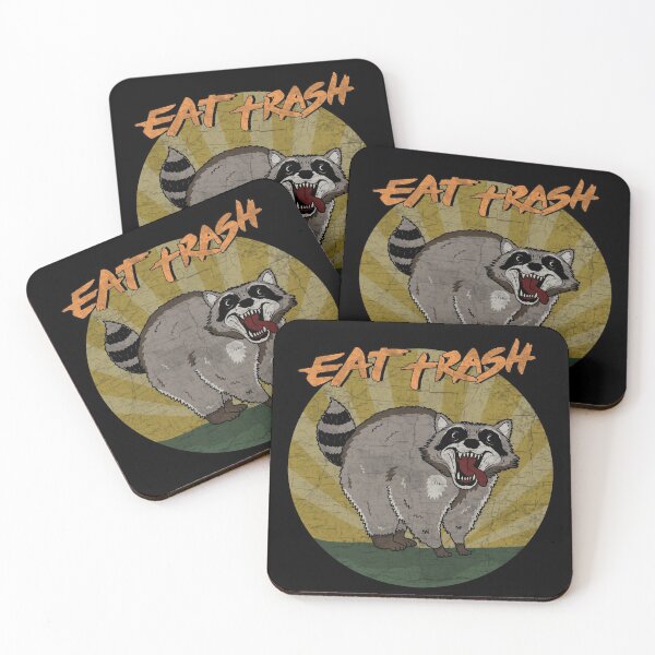 Item preview, Raccoon -  Eat trash designed and sold by ValentinaHramov.