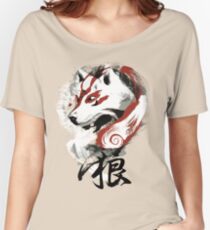Camiseta ancha Lobo