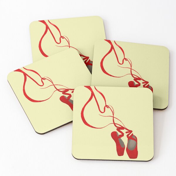 Item preview, Red Ballerina Shoes designed and sold by DeDesign Collective.