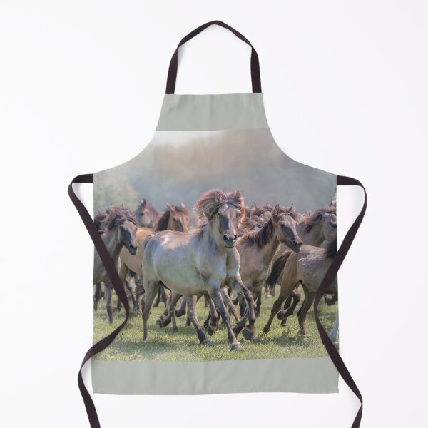 Item preview, A herd of wild horses designed and sold by boegau-photo.