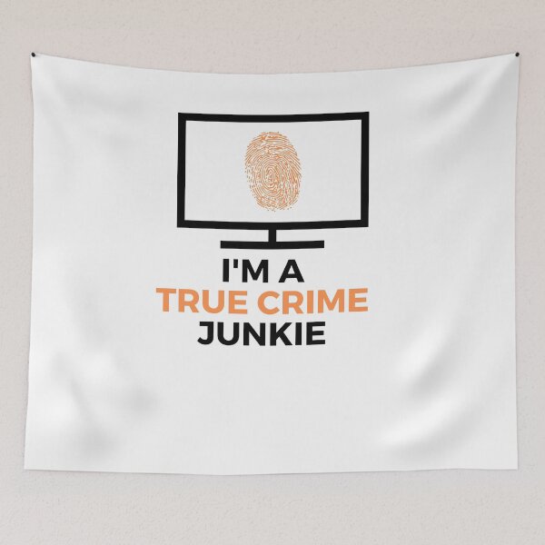 Item preview, True Crime Junkie with Fingerprint Gift designed and sold by Emerg-Apparel.