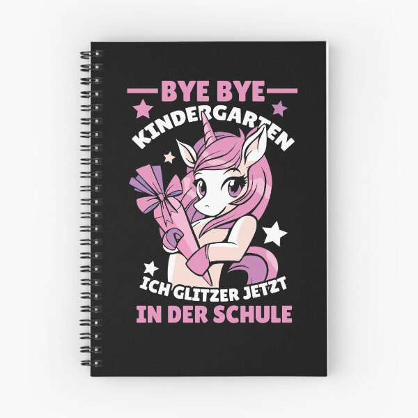 Item preview, Kindergarten Einhorn Einhörner Schule designed and sold by JonasDesign.