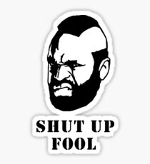 Mr. T. Sticker