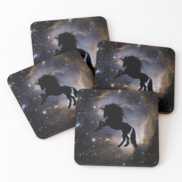 Item preview, Magical but Stabby Black Unicorn Universe designed and sold by BohoMoon.