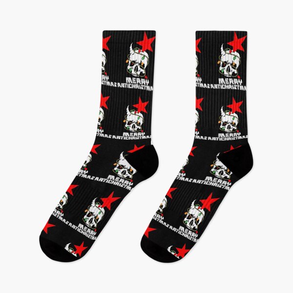 Item preview, Merry AntiChristmas with Skull Lights and Star designed and sold by RKSDesigns.