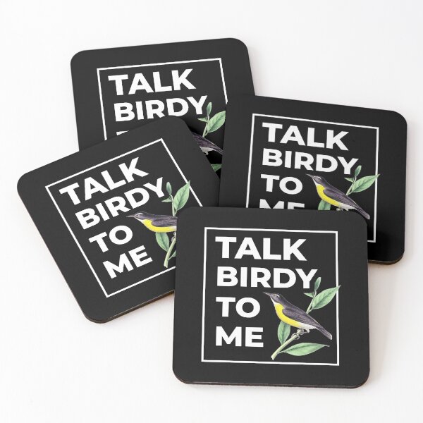 Item preview, Talk Birdy To Me -  Funny Bird Watching  designed and sold by silverhexagon.