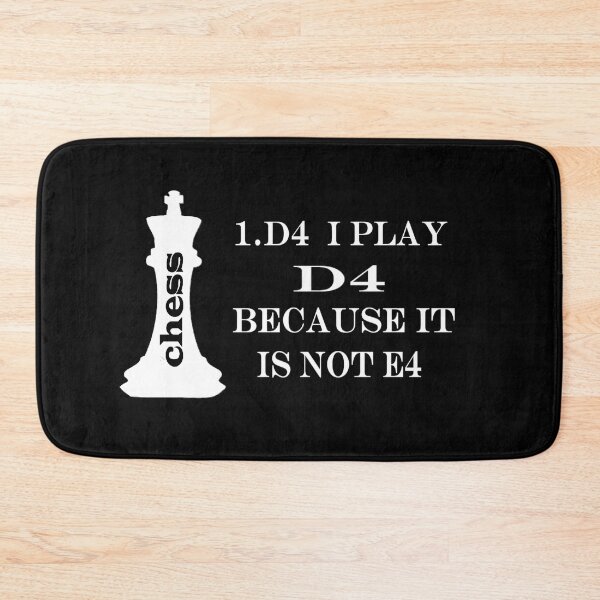 Item preview, CHESS I PLAY 1.D4 designed and sold by onemoormove.