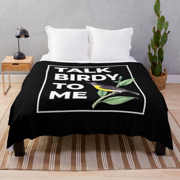 Item preview, Talk Birdy To Me - Funny Bird Watching designed and sold by silverhexagon.