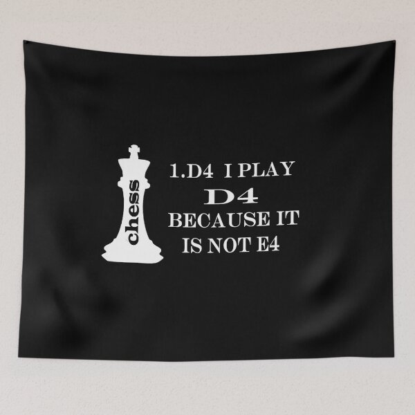 Item preview, CHESS I PLAY 1.D4 designed and sold by onemoormove.