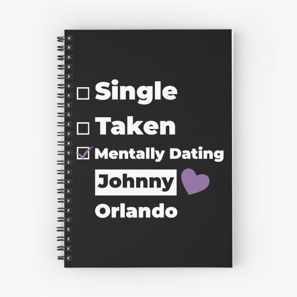 Item preview, Mentally Dating Johnny Orlando new trending cute heart check box pattern design 2020 merch designed and sold by TeenLake.