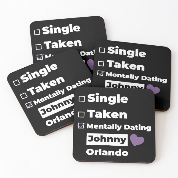 Item preview, Mentally Dating Johnny Orlando new trending cute heart check box pattern design 2020 merch designed and sold by TeenLake.
