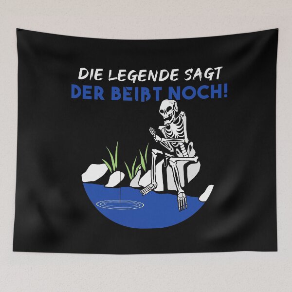 Item preview, Der beißt noch Angeln Angler designed and sold by JonasDesign.