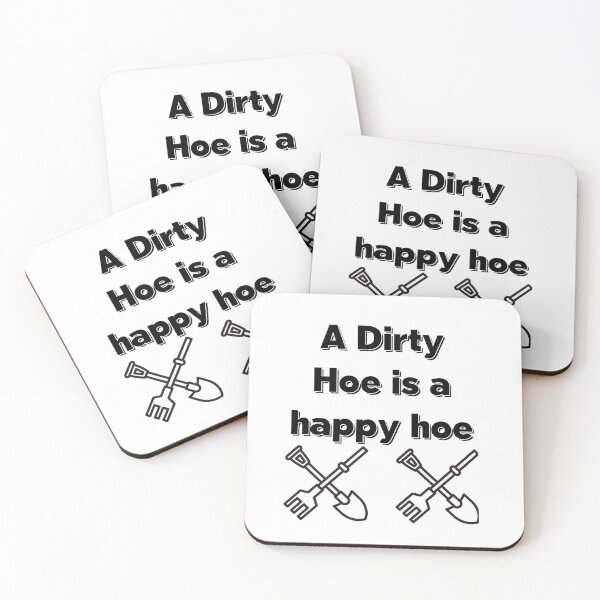 Item preview, A Dirty Hoe is a happy hoe designed and sold by piskwi.