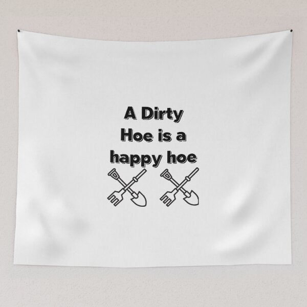 Item preview, A Dirty Hoe is a happy hoe designed and sold by piskwi.