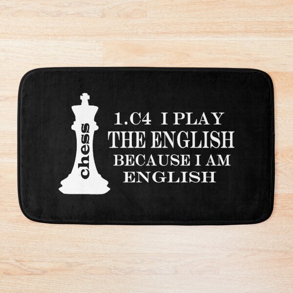 Item preview, CHESS I PLAY THE ENGLISH designed and sold by onemoormove.
