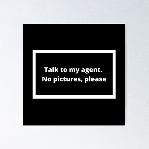 Item preview, Talk to my agent. No pictures, please designed and sold by Omeris.