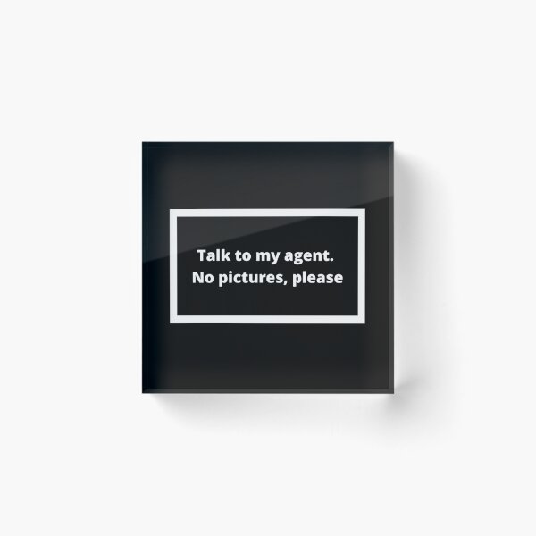 Item preview, Talk to my agent. No pictures, please designed and sold by Omeris.
