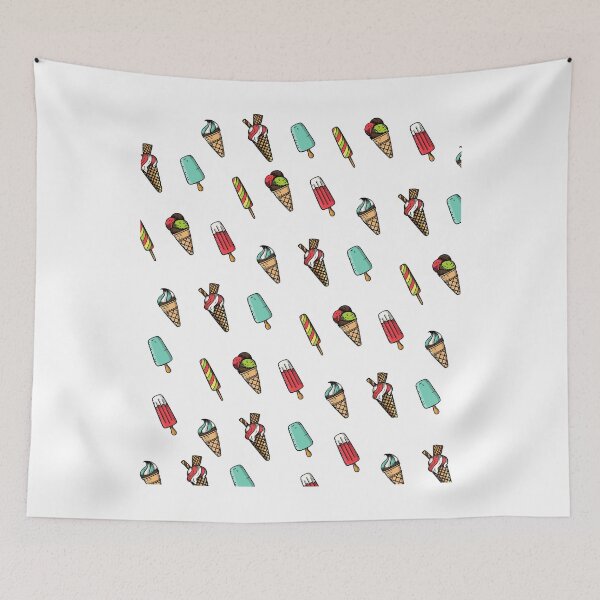 Item preview, face mask ice cream ice cream wafer designed and sold by JonasDesign.