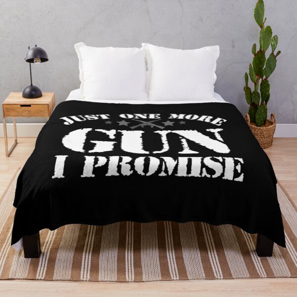 Item preview, Mens Just One More Gun I Promise designed and sold by mographicdesign.