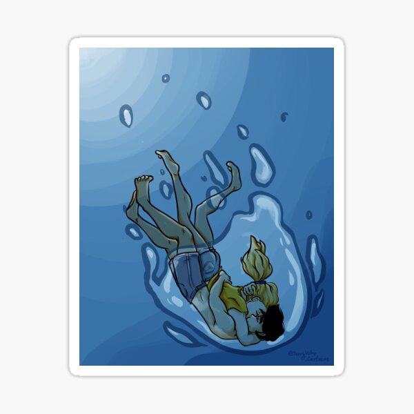 Percabeth Kiss Sticker