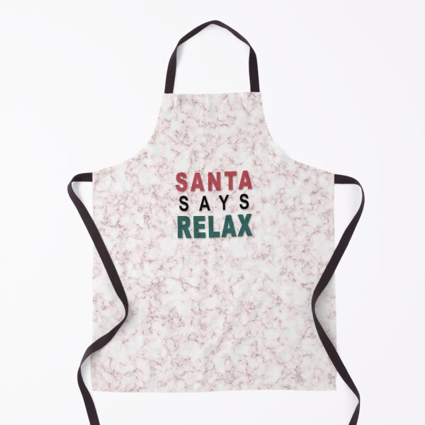 Item preview, Santa says relax abstract red color marble design designed and sold by Roy Store.