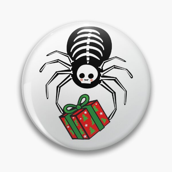 Item preview, Festive Skeleton Tarantula with Gift designed and sold by Trickyy90.