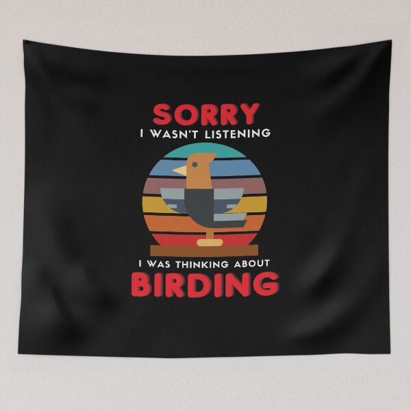 Item preview, Retro Vintage Birding | Bird Watching Birder Nerd designed and sold by trendo.