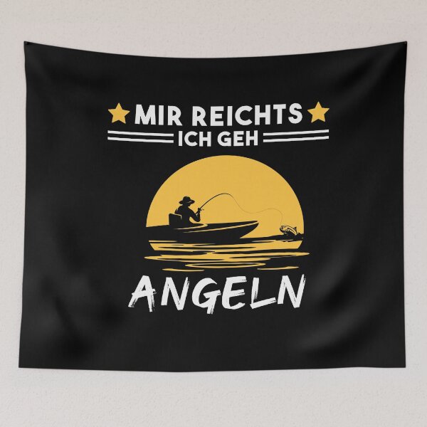 Item preview, Mir Reichts Ich geh Angeln Angler designed and sold by JonasDesign.