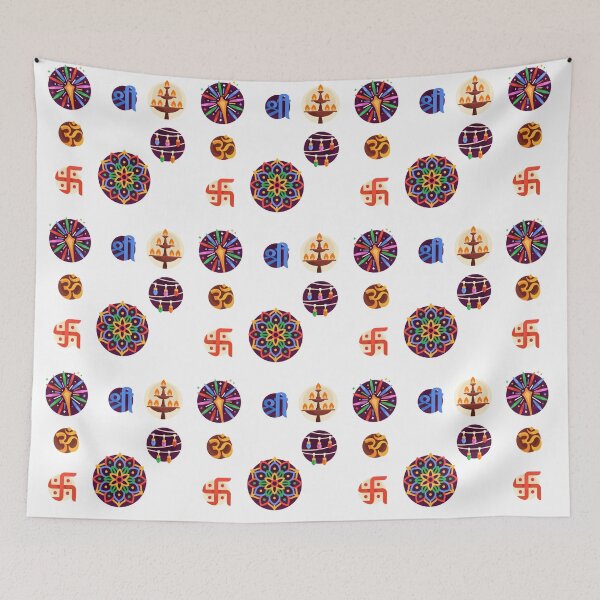 Item preview, Happy Diwali Lights Festival designed and sold by PatternsRUs.
