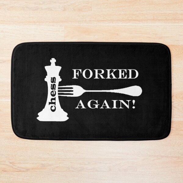 Item preview, CHESS FORKED AGAIN designed and sold by onemoormove.