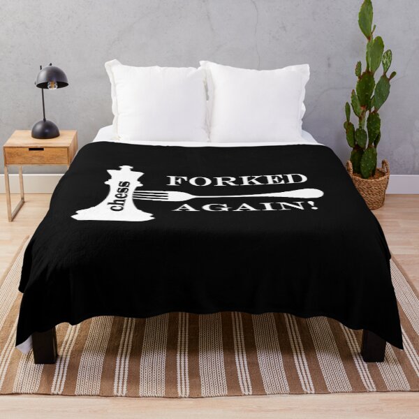 Item preview, CHESS FORKED AGAIN designed and sold by onemoormove.