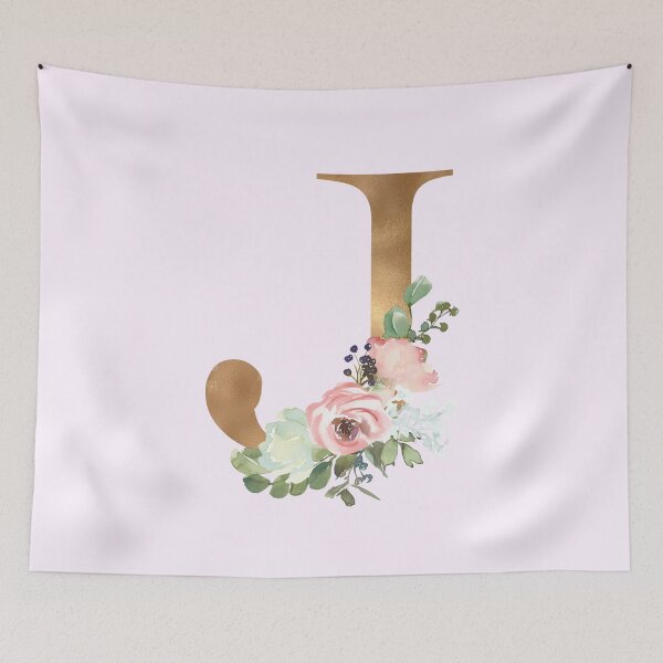 Item preview, Letter J Monogram designed and sold by WisdomInspired.