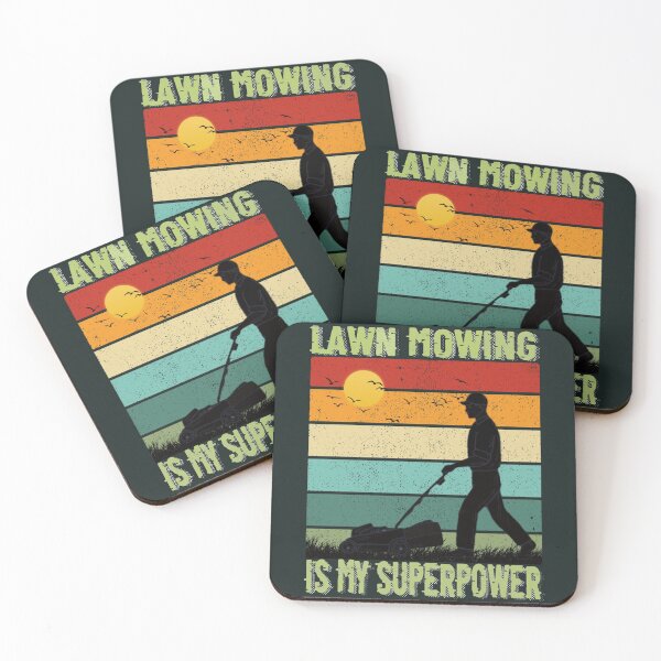 Item preview, Lawn mowing is my superpower designed and sold by SidTastic .