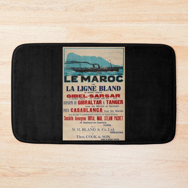 Item preview, retro classic Le Maroc poster designed and sold by CorasPosters.