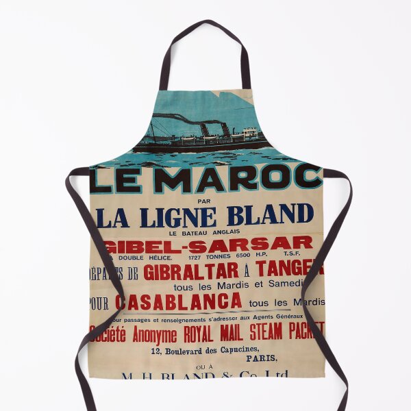 Item preview, retro classic Le Maroc poster designed and sold by CorasPosters.