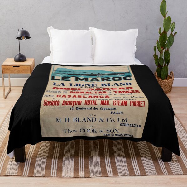 Item preview, retro classic Le Maroc poster designed and sold by CorasPosters.